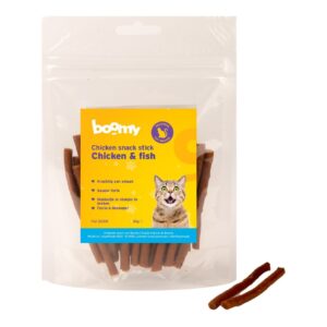 Bâtonnets de poulet pour votre chat - 80 grammes - Boomy