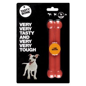 Jouet à mâcher TB goût bacon pour petits chiens - Boomy