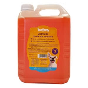 Huile de saumon pour chien et chat - 2.5L - Boomy